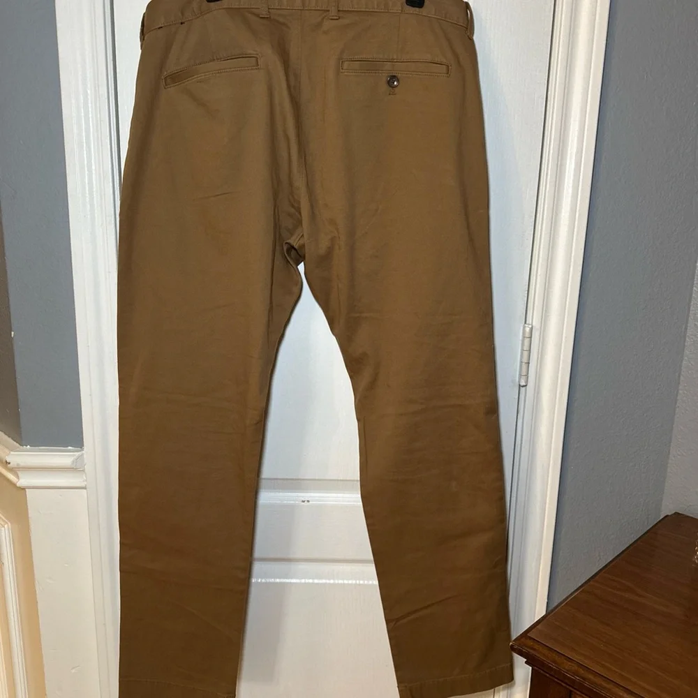 J.Crew‎ flex slim chino men’s pants size 36X32 color river brown